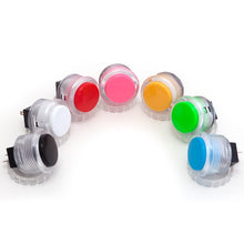 Load image into Gallery viewer, Seimitsu PS-14-KN 30 mm Screw-in Button - Clear White &amp; Red