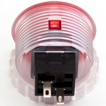 Load image into Gallery viewer, Seimitsu PS-14-KN 30 mm Screw-in Button - Clear White &amp; Red