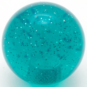 Butteroj Aquamarine Glitter 38mm ball tops