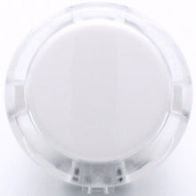 Load image into Gallery viewer, Sanwa OBSC-30 Snap-in Button - Clear White &amp; White Plunger