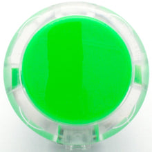 Load image into Gallery viewer, Sanwa OBSC-30 Snap-in Button - Clear White &amp; Green Plunger