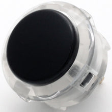 Load image into Gallery viewer, Sanwa OBSC-30 Snap-in Button - Clear White &amp; Dark Hai Plunger