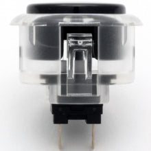 Load image into Gallery viewer, Sanwa OBSC-30 Snap-in Button - Clear White &amp; Dark Hai Plunger