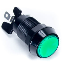 Load image into Gallery viewer, Paradise LED Button - Black and Green
