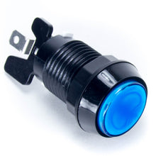 Load image into Gallery viewer, Paradise LED Button - Black and Blue