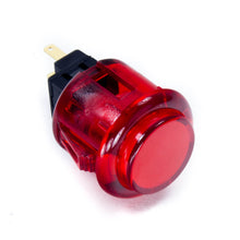 Load image into Gallery viewer, Jyuee Ang G101CL-PC 24 mm Snap-in Button - Clear Red