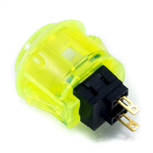 Load image into Gallery viewer, Sanwa OBSC-24 Snap-in Button - Clear Yellow