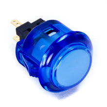 Load image into Gallery viewer, Sanwa OBSC-24 Snap-in Button - Clear Blue
