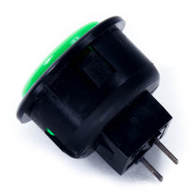 Load image into Gallery viewer, Seimitsu PS-14-G 30 mm Snap-in Button - Black &amp; Green