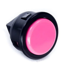 Load image into Gallery viewer, Seimitsu PS-14-G 30 mm Snap-in Button - Black &amp; Pink