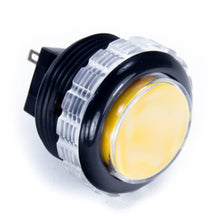 Load image into Gallery viewer, Seimitsu PS-14-GN-C 30 mm Screw-in Button - Black &amp; Yellow