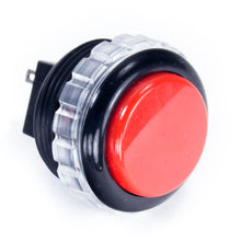 Load image into Gallery viewer, Seimitsu PS-14-GN 30 mm Screw-in Button - Black &amp; Red