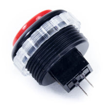 Load image into Gallery viewer, Seimitsu PS-14-GN 30 mm Screw-in Button - Black &amp; Red