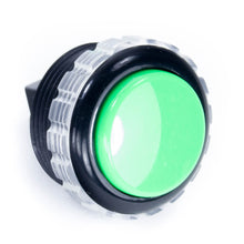 Load image into Gallery viewer, Seimitsu PS-14-GN 30 mm Screw-in Button - Black &amp; Green