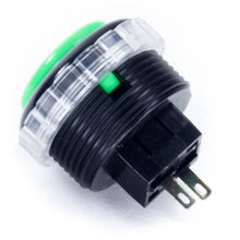Load image into Gallery viewer, Seimitsu PS-14-GN 30 mm Screw-in Button - Black &amp; Green