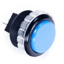 Load image into Gallery viewer, Seimitsu PS-14-GN 30 mm Screw-in Button - Black &amp; Blue