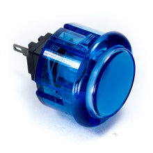 Load image into Gallery viewer, Seimitsu PS-14-K 30 mm Snap-in Button - Clear Blue