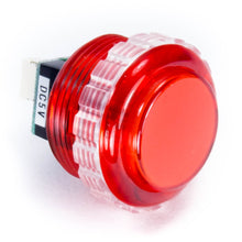 Load image into Gallery viewer, Seimitsu PSL-30N 30 mm Screw-in Button - Clear Red