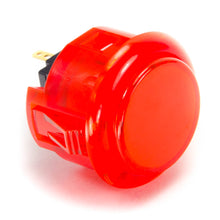 Load image into Gallery viewer, Sanwa OBSC-30 Snap-in Button - Clear Red