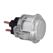 Load image into Gallery viewer, Sanwa OBSC-24 Snap-in Button - Clear White
