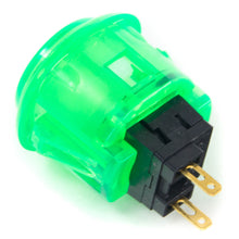 Load image into Gallery viewer, Sanwa OBSC-24 Snap-in Button - Clear Green