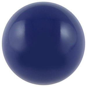 Butteroj Deep Blue solid 38mm ball tops