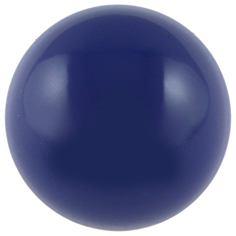 Butteroj Deep Blue solid 38mm ball tops