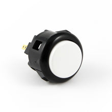 Load image into Gallery viewer, Sanwa OBSF-24 Snap-in Button - Black &amp; White