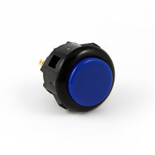 Load image into Gallery viewer, Sanwa OBSF-24 Snap-in Button - Black &amp; Marine Blue