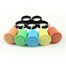 Load image into Gallery viewer, iL PSL-L/CV Convex Button - Pastel Salmon