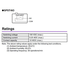 Load image into Gallery viewer, OMRON D2RVG Reed Microswitch