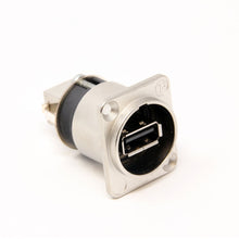 Load image into Gallery viewer, Neutrik NAUSB-W Panel Mount Silver