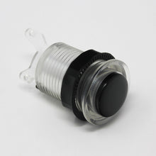 Load image into Gallery viewer, iL PSL-L/CV Convex Button - Clear White &amp; Black Plunger