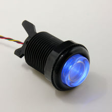 Load image into Gallery viewer, iL PSL-L Concave Button - Black &amp; Clear White Plunger