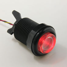 Load image into Gallery viewer, iL PSL-L Concave Button - Black &amp; Clear White Plunger