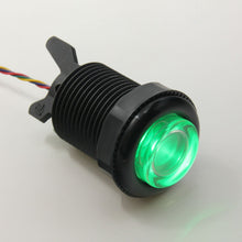 Load image into Gallery viewer, iL PSL-L Concave Button - Black &amp; Clear White Plunger