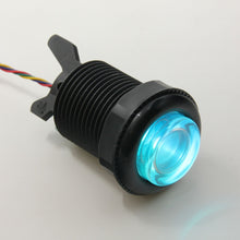 Load image into Gallery viewer, iL PSL-L Concave Button - Black &amp; Clear White Plunger