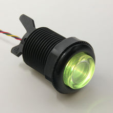 Load image into Gallery viewer, iL PSL-L Concave Button - Black &amp; Clear White Plunger