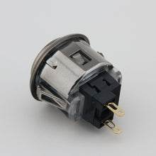 Load image into Gallery viewer, Sanwa OBSJ-24 Snap-in Button - Metallic Gun Metal