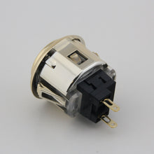 Load image into Gallery viewer, Sanwa OBSJ-24 Snap-in Button - Metallic Gold