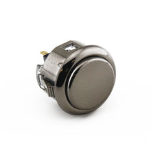 Load image into Gallery viewer, Sanwa OBSJ-30 Snap-in Button - Metallic Gun Metal