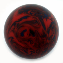 Load image into Gallery viewer, Butteroj Red &amp; Blue Marble 38 mm Ball Top