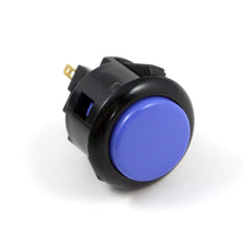 Load image into Gallery viewer, Sanwa OBSF-24 Snap-in Button - Black &amp; Dark Blue