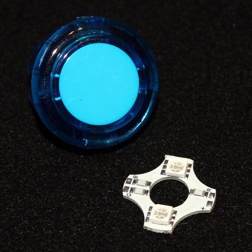 Blue 30mm JyueeAng Buttons with LED